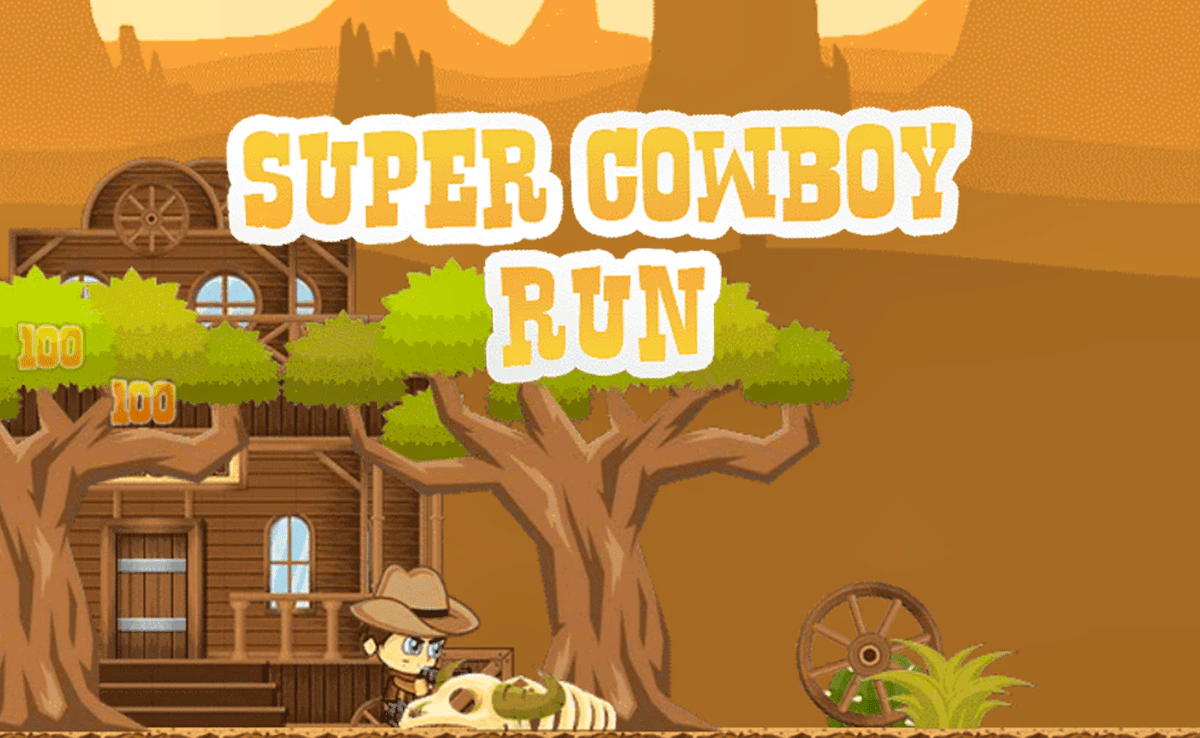 Play Super Cowboy Run — free online Arcade game
