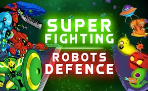 Super Fighting Robots Defense game cover