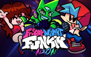 Super Friday Night Funkin' Neon game cover