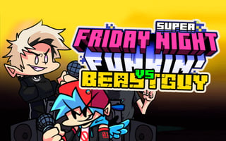 Super Friday Night Funkin' Vs Beast Guy game cover