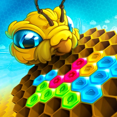 Super Hexbee Merger By Gamepix