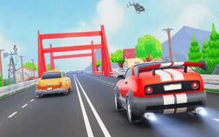 Super Highway Car Traffic Racer game cover