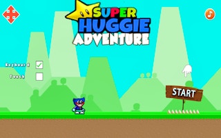 Super Huggie Adventure game cover