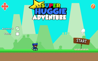 Super Huggie Adventure game cover