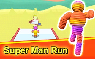 Super Man Run game cover