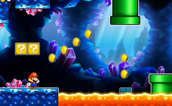 NEW SUPER MARIO BROS FLASH free online game on