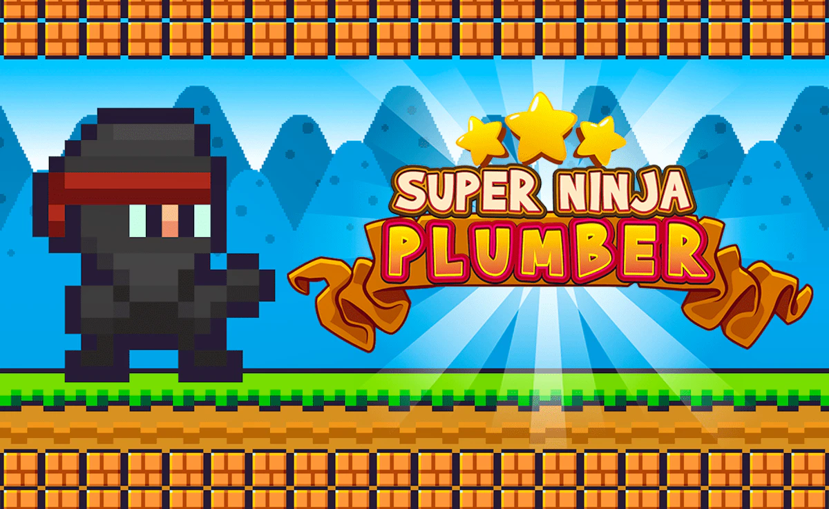 Play Super Ninja Plumber — free online Arcade game