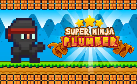 Super Ninja Plumber game artwork
