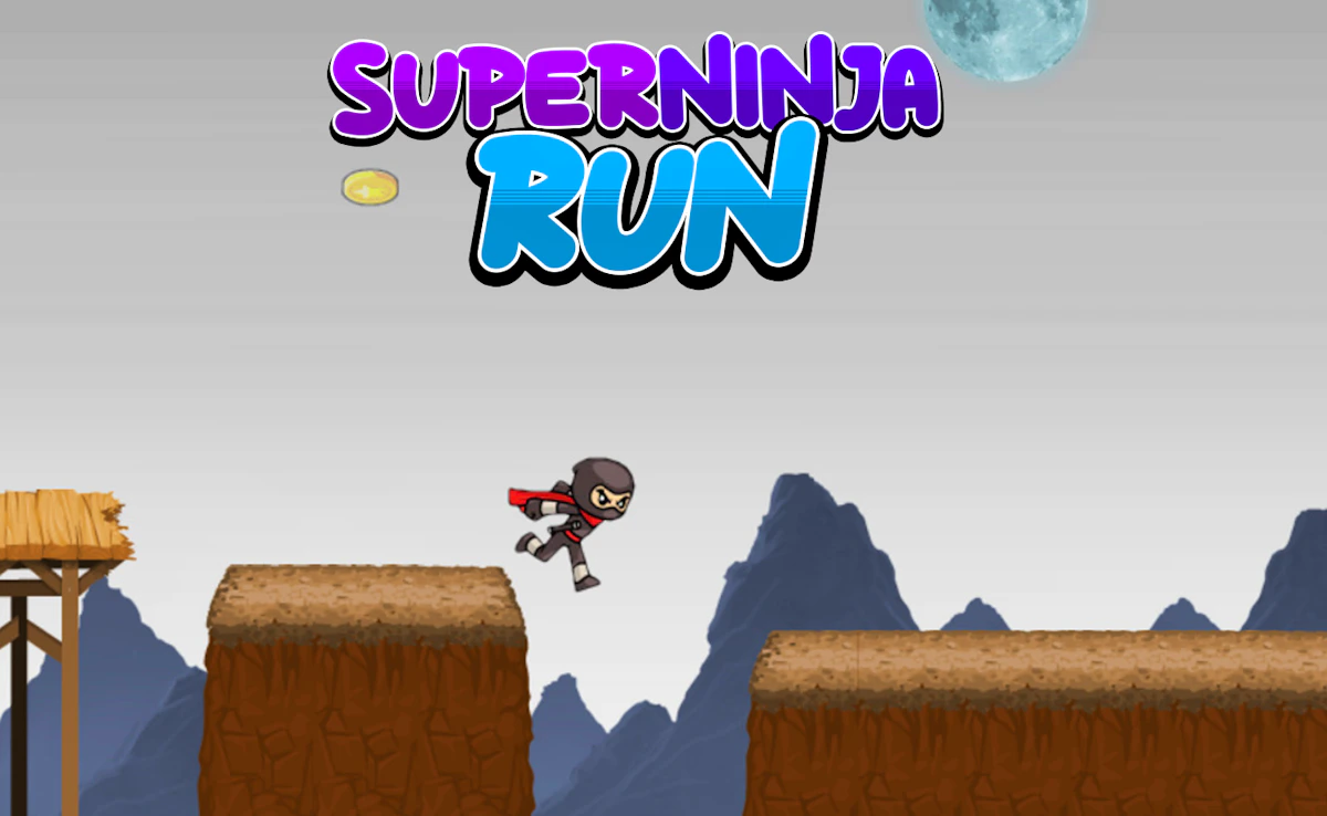 Play Super Ninja Run — free online Arcade game
