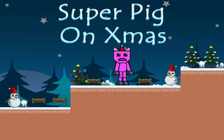 Super Pig On Xmas game cover
