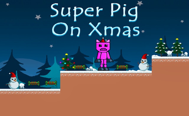 Super Pig On Xmas