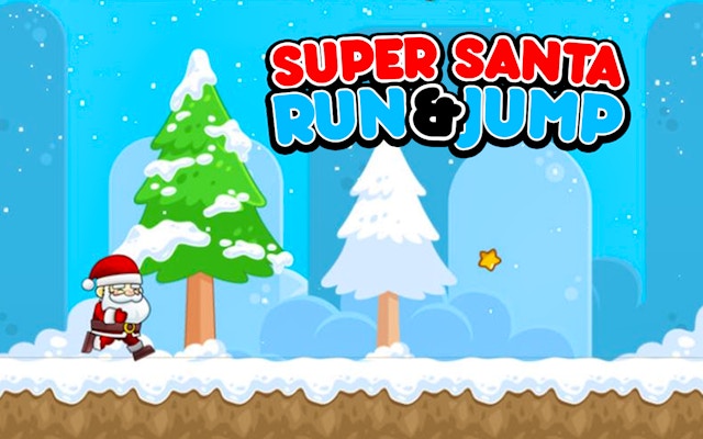 Super Santa Run And Jump