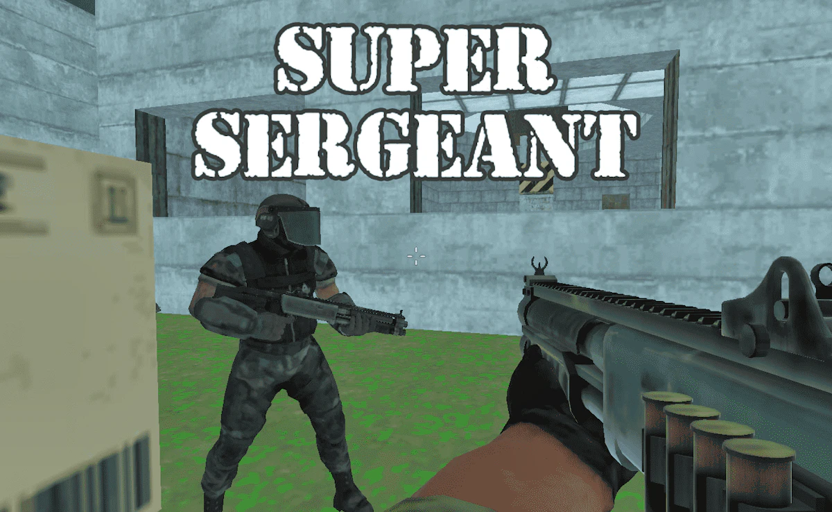 Play Super Sergeant — free online First Person Shooter game