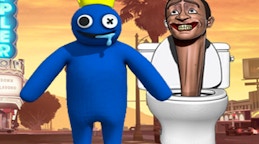 彩虹朋友 VS 斯基比迪厕所 (Rainbow Friends VS Skibidi Toilet)