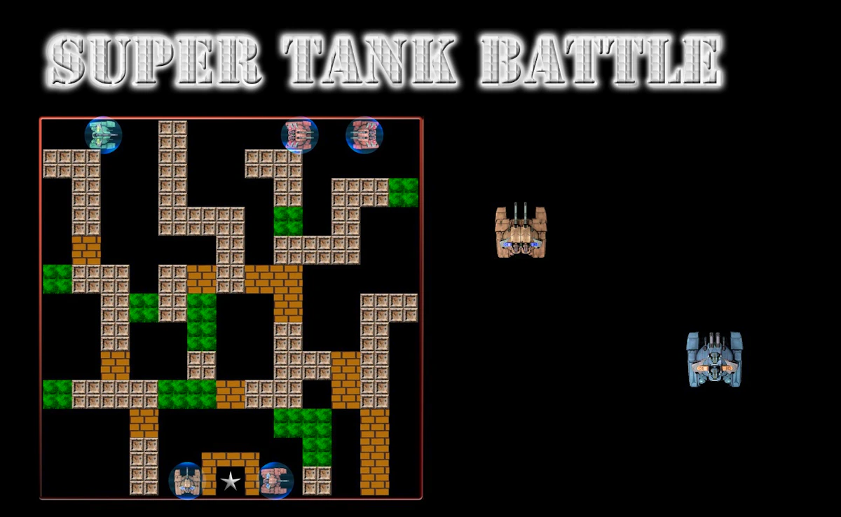 Play Super Tank Battle — free online Tanks game