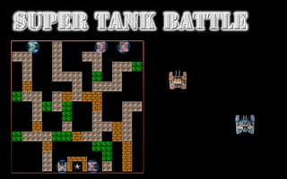 Super Tank Battle game cover