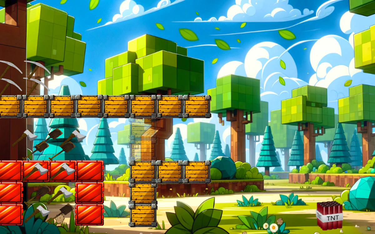 Play Super Tnt Craft — free online Mining game