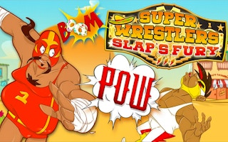 Super Wrestlers Slap's Fury game cover