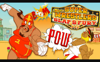 Super Wrestlers Slap's Fury game cover