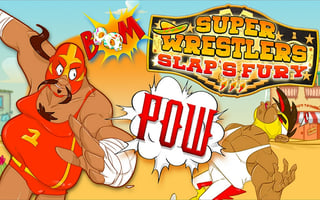 Super Wrestlers Slap's Fury game cover