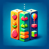 SuperArcade Fruits Spears and Cubes