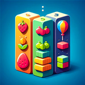 SuperArcade Fruits Spears and Cubes Thumbnail
