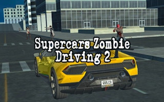 Supercars Zombie Driving 2 game cover