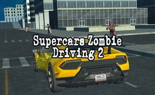 Supercars Zombie Driving 2 game cover