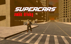 Supercars Zombie Driving — free online game