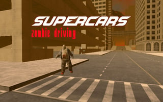 Supercars Zombie Driving game cover