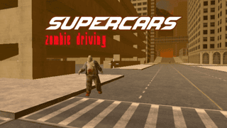 Supercars Zombie Driving game cover