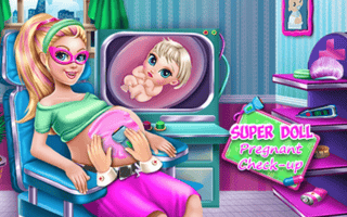 SuperDoll Pregnant Check Up