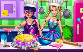 Superhero Cooking Contest game cover