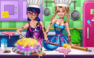 Superhero Cooking Contest game cover