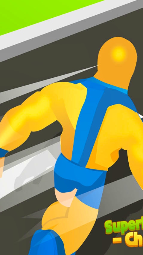 Superhero Transform Change Race