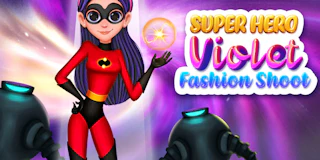 Superhero Violet Fashion Shoot thumbnail