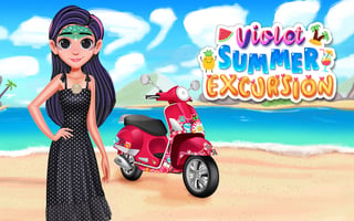 Superhero Violet Summer Excursion game cover