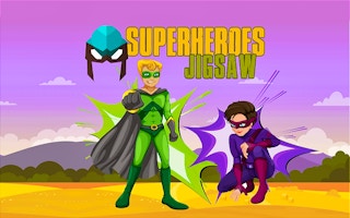 Superheroes Jigsaw game cover