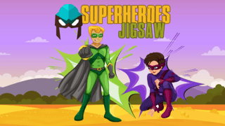 Superheroes Jigsaw game cover