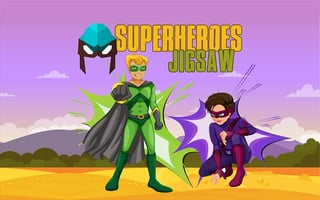 Superheroes Jigsaw game cover