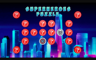 Superheroes Puzzle game cover