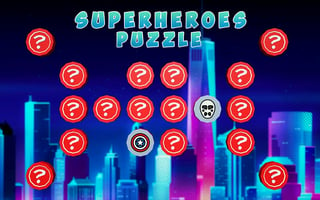 Superheroes Puzzle game cover