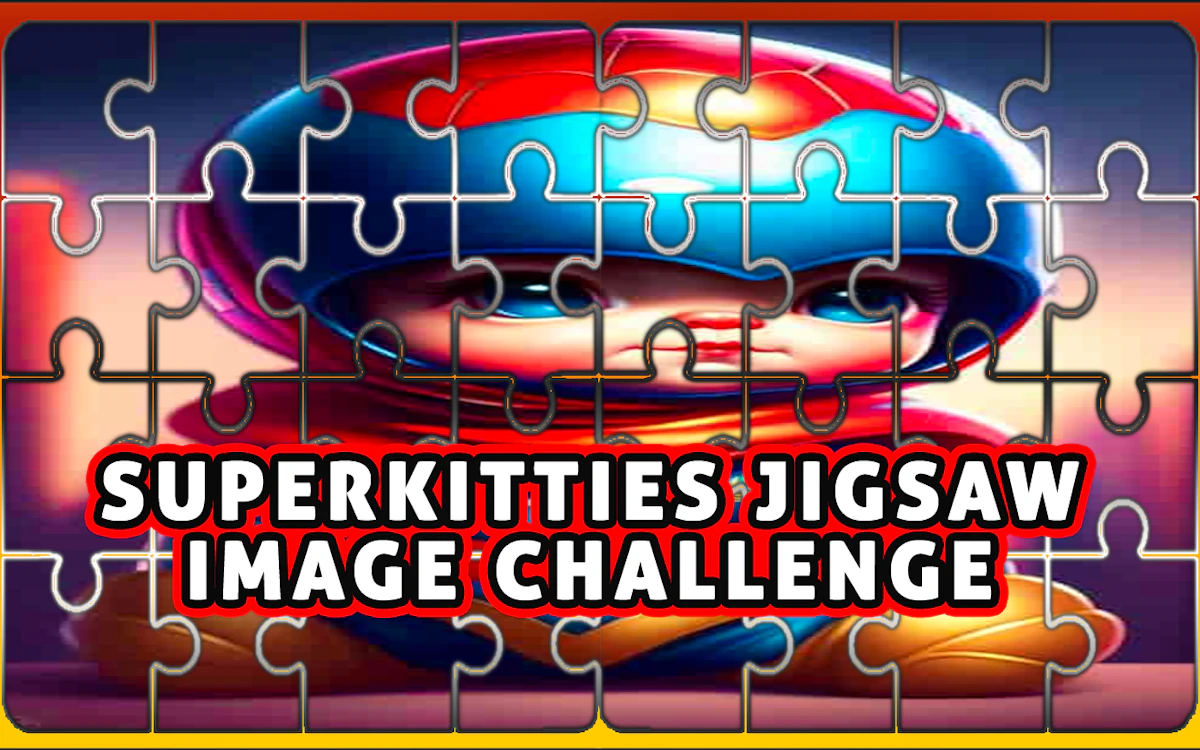 Play SuperKitties Jigsaw Image Challenge — free online Board game