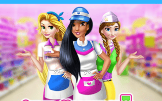 Supermarket Cashier Girl game cover