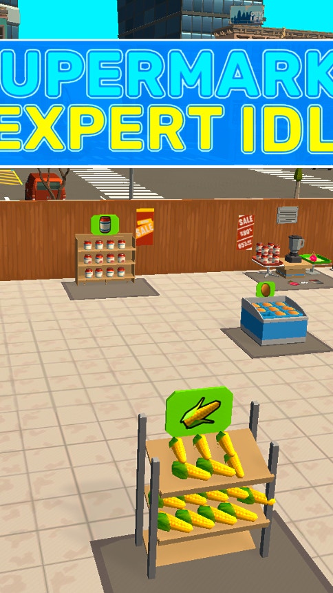 Supermarket Expert Idle