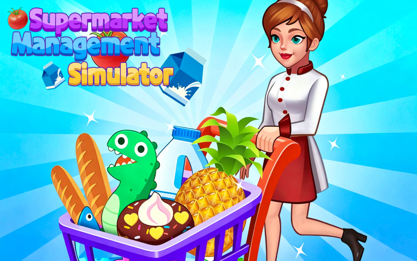 Supermarket Management Simulator