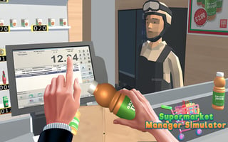 Supermarket Manager Simulator game cover