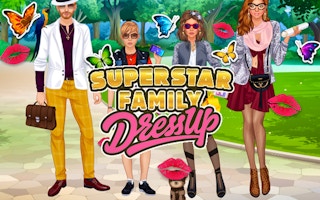 Superstar Family Dress Up Game game cover