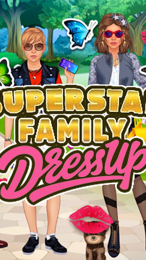 Superstar Family Dress Up Game
