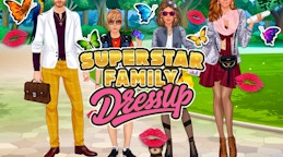 Superstar Family Dress Up Game